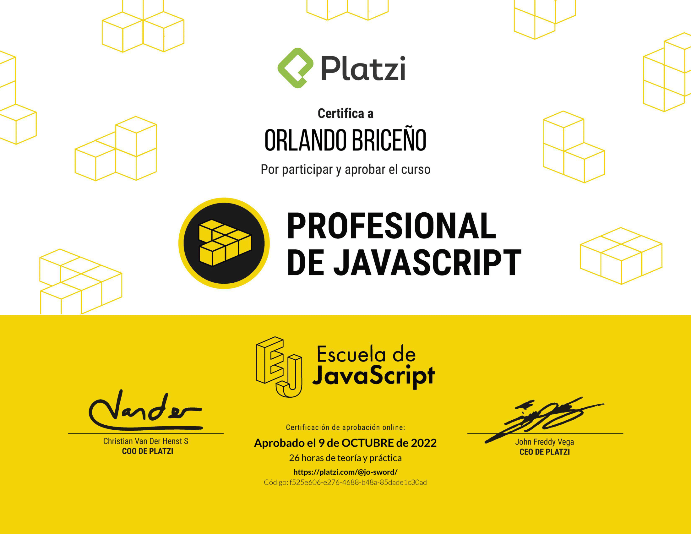 Professional JavaScript Course