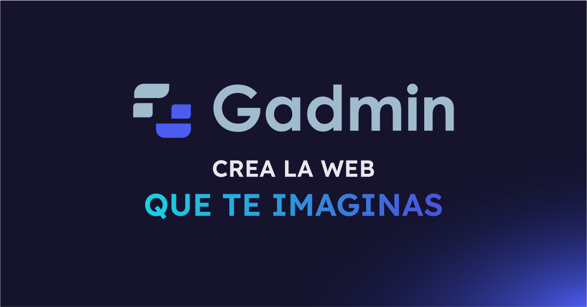 Portada de Gadmin